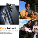 Galaxy S25 Ultra Phone Case With Tempered Glass Screen Protector