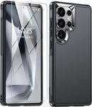 Galaxy S25 Ultra Phone Case With Tempered Glass Screen Protector