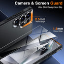 Galaxy S25 Ultra Phone Case With Tempered Glass Screen Protector