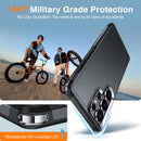 Galaxy S25 Ultra Phone Case With Tempered Glass Screen Protector