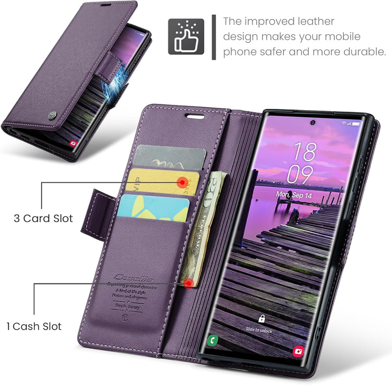 Samsung Galaxy S25 Ultra Wallet with Credit Card Holder Protective Phone Case - Gorilla Cases