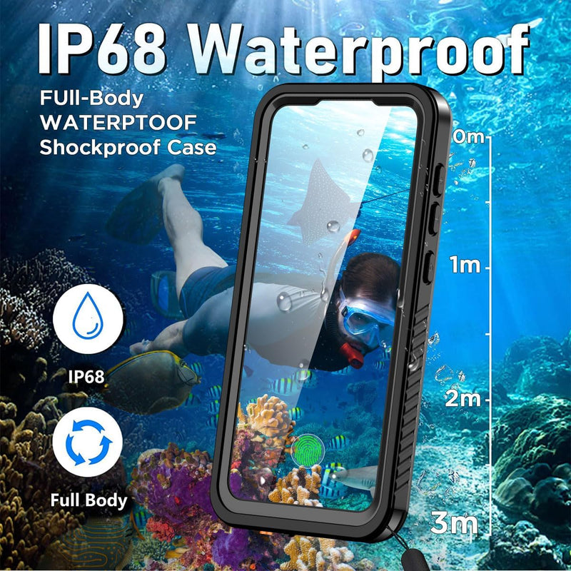 Samsung Galaxy S25 Waterproof Clear Shockproof Snowproof Dustproof Case - Gorilla Cases