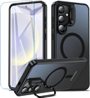 Samsung Galaxy S25/S24 Plus Military Shockproof Protective Matte Cover Case