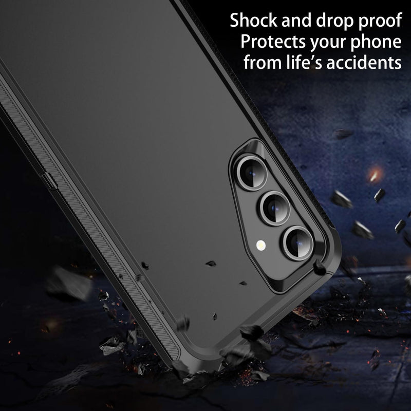 Samsung Galaxy S25/S24 Plus Shockproof Cover - 3 Layers
