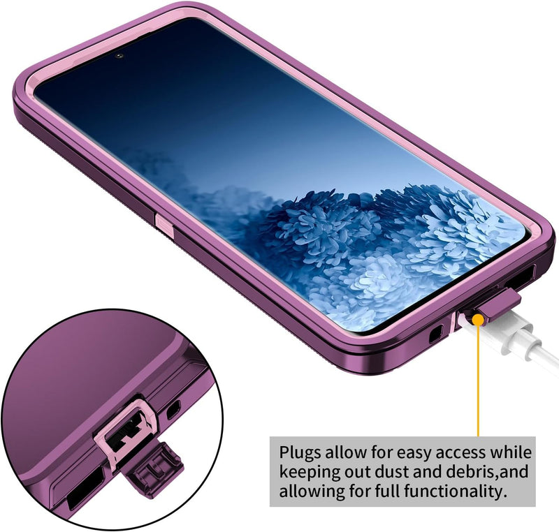 Samsung Galaxy S25/S24 Plus Shockproof Cover - 3 Layers