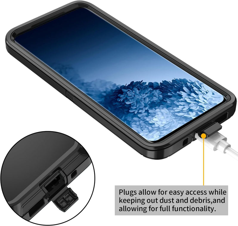 Samsung Galaxy S25/S24 Plus Shockproof Cover - 3 Layers