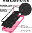 Samsung Galaxy S25/S24 Shockproof 3 - Layer Protection Cover Case