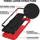 Samsung Galaxy S25/S24 Shockproof 3 - Layer Protection Cover Case