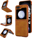 Samsung Galaxy Z Flip 5 5G PU Leather Protective Phone Case