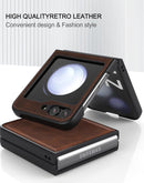 Samsung Galaxy Z Flip 5 5G PU Leather Protective Phone Case