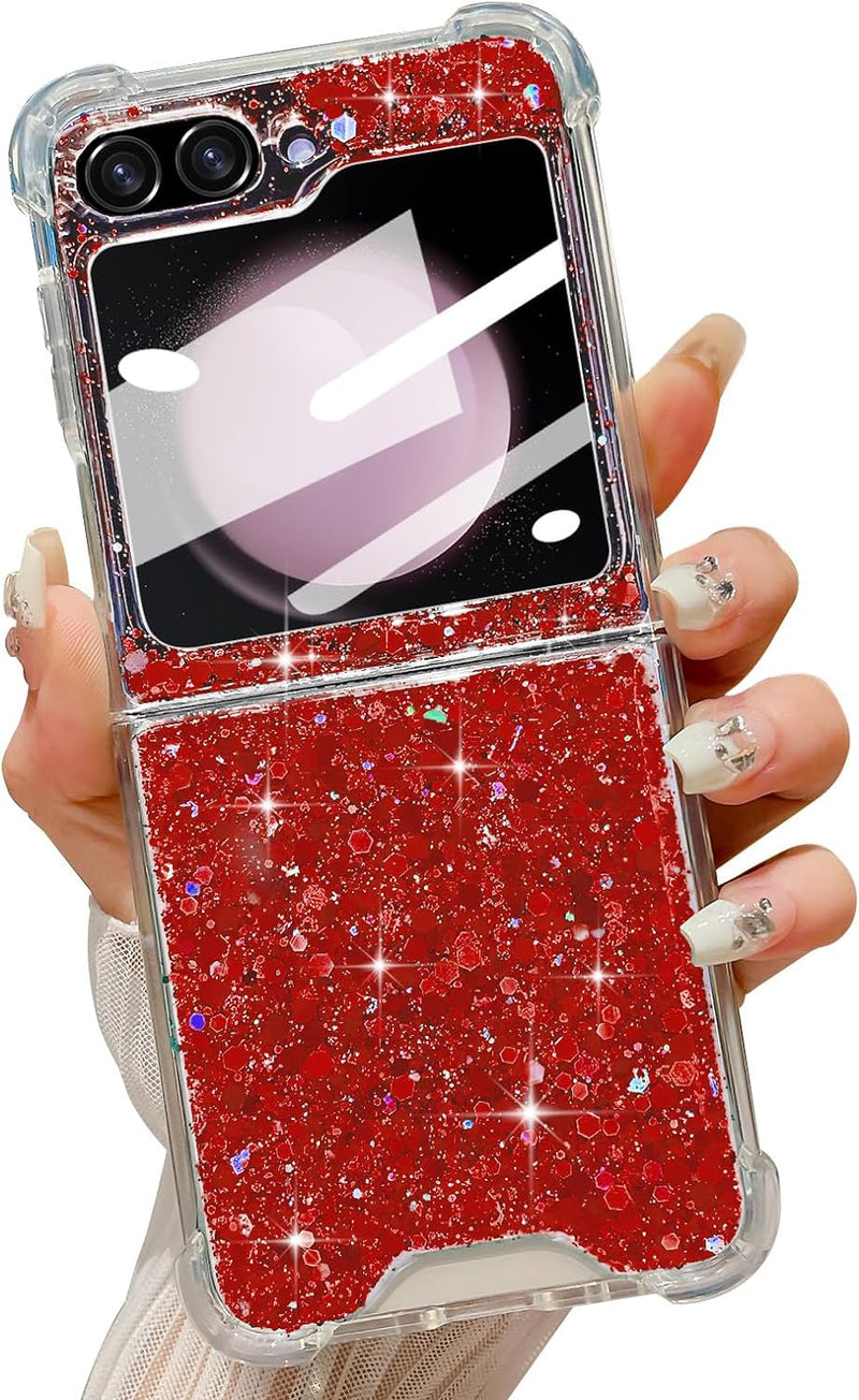 Samsung Galaxy Z Flip 5 Case Bling Glitter Girls Women Cute Phone Case - Gorilla Cases