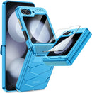 Samsung Galaxy Z Flip 5 Case Built - in Screen Protection HD Clearly All - Inclusive Silicone Shockproof Case