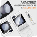 Samsung Galaxy Z Flip 5 Case Built - in Screen Protection HD Clearly All - Inclusive Silicone Shockproof Case