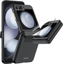 Samsung Galaxy Z Flip 5 Case Built - in Screen Protection HD Clearly All - Inclusive Silicone Shockproof Case