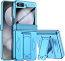 Samsung Galaxy Z Flip 5 Case Built - in Screen Protection HD Clearly All - Inclusive Silicone Shockproof Case
