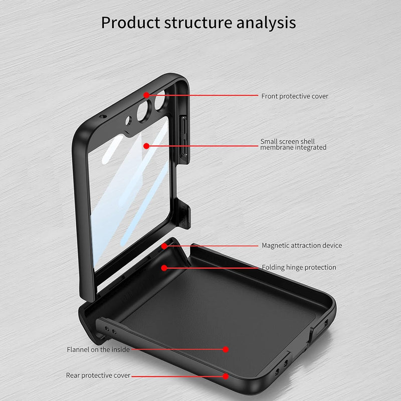 Samsung Galaxy Z Flip 5 Case Hinge Screen Protector Protective Cover - Gorilla Cases