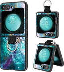 Samsung Galaxy Z Flip 5 Case Ring Wireless Charging Anti-Scratch Shockproof Case