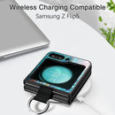 Samsung Galaxy Z Flip 5 Case Ring Wireless Charging Anti-Scratch Shockproof Case