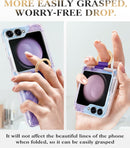 Samsung Galaxy Z Flip 5 Case Ring Wireless Charging Anti - Scratch Shockproof Case