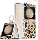 Samsung Galaxy Z Flip 5 Case Ring Wireless Charging Anti - Scratch Shockproof Case