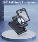 Samsung Galaxy Z - Flip - 5 Case Rugged Shockproof Flip Protective Hard Phone Cover