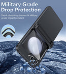 Samsung Galaxy Z - Flip - 5 Case Rugged Shockproof Flip Protective Hard Phone Cover