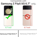 Samsung Galaxy Z Flip 5 Case Z Flip 5 5G Case Heavy Duty 2 in 1 Full Body Rugged Shockproof Protection Cover