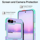 Samsung Galaxy Z Flip 5 Case Z Flip 5 5G Case Heavy Duty 2 in 1 Full Body Rugged Shockproof Protection Cover