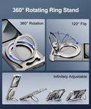 Samsung Galaxy Z Flip 6 360°Rotatable Minimalist Slim Hard Bumper Thin Cover