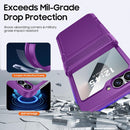 Samsung Galaxy Z Flip 6 Card Holder & Hinge Protection & Screen Protector