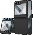 Samsung Galaxy Z Flip 6 Hinge Protection Built - in Screen Protector Phone Case