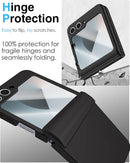 Samsung Galaxy Z Flip 6 Hinge Protection Built - in Screen Protector Phone Case