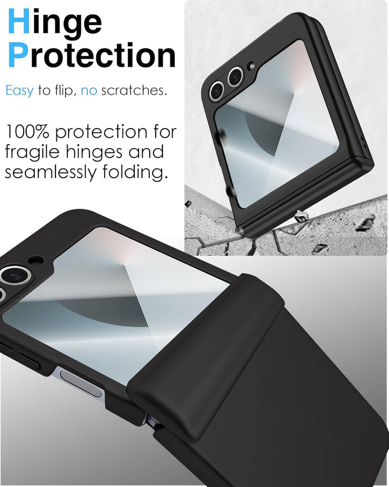 Samsung Galaxy Z Flip 6 Hinge Protection Built - in Screen Protector Phone Case - Gorilla Cases