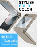 Samsung Galaxy Z Flip 6 Hinge Protection Built - in Screen Protector Phone Case