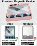 Samsung Galaxy Z Flip 6 Hinge Protection Built - in Screen Protector Phone Case