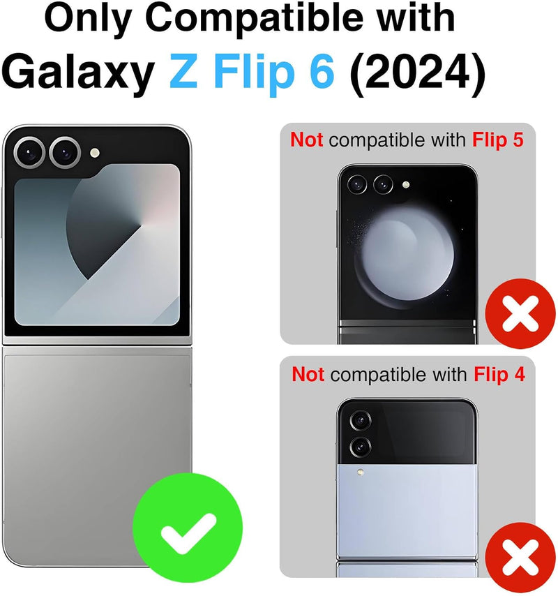 Samsung Galaxy Z Flip 6 Hinge Protection Built - in Screen Protector Phone Case - Gorilla Cases