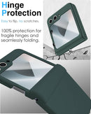 Samsung Galaxy Z Flip 6 Hinge Protection Built - in Screen Protector Phone Case