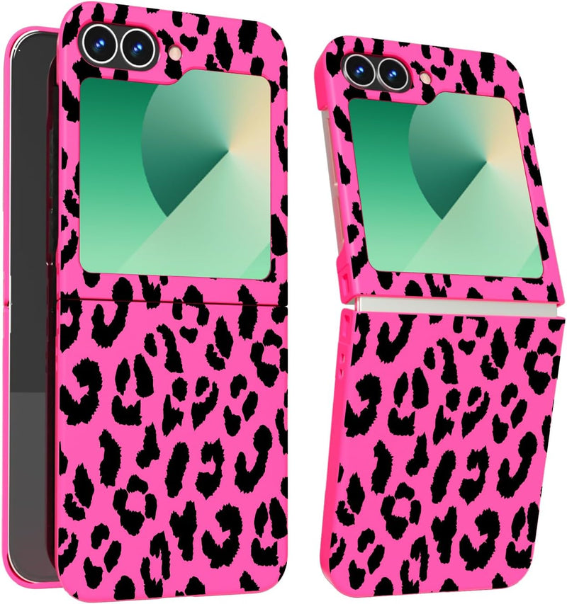 Samsung Galaxy Z Flip 6 Leopard Cheetah Printed Slim Thin Phone Case - Gorilla Cases