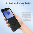 Samsung Galaxy Z Flip 6 Leopard Cheetah Printed Slim Thin Phone Case