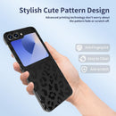 Samsung Galaxy Z Flip 6 Leopard Cheetah Printed Slim Thin Phone Case
