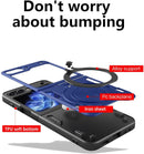 Samsung Galaxy Z Flip 6 Magnetic Front Screen Protector & Kickstand Case Cover