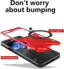 Samsung Galaxy Z Flip 6 Magnetic Front Screen Protector & Kickstand Case Cover