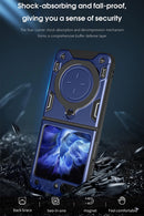 Samsung Galaxy Z Flip 6 Magnetic Front Screen Protector & Kickstand Case Cover