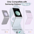 Samsung Galaxy Z Flip 6 Ultra Slim Shockproof TPU Bumper Hard PC Cover
