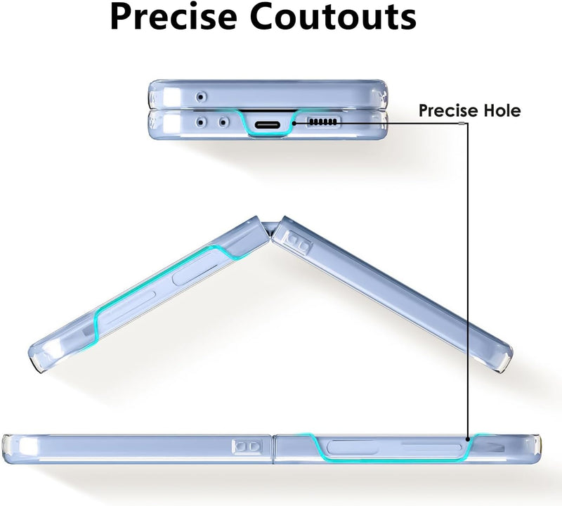 Samsung Galaxy Z Flip 6 Ultra Slim Shockproof TPU Bumper Hard PC Cover - Gorilla Cases