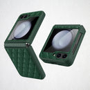 Samsung Galaxy Z Flip 7 Case by Gorilla Cases - Leather Hinge Cover