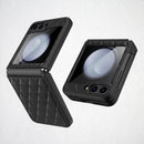 Samsung Galaxy Z Flip 7 Case by Gorilla Cases - Leather Hinge Cover