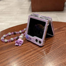 Samsung Galaxy Z Flip 7 Case – Flower Diamond Bling | Gorilla Cases