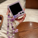 Samsung Galaxy Z Flip 7 Case – Flower Diamond Bling | Gorilla Cases