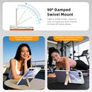 Samsung Galaxy Z Flip 8 Kickstand Leather Case with HD Screen Protector